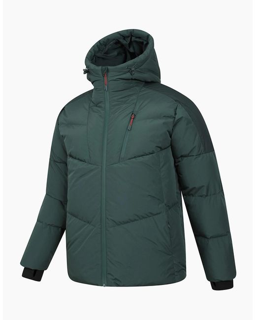 Mountain Warehouse Blue Oslo Extreme Padded Down Jacket for men