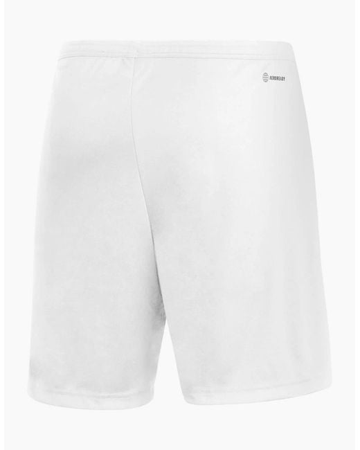 Adidas White Entrada 22 Shorts for men