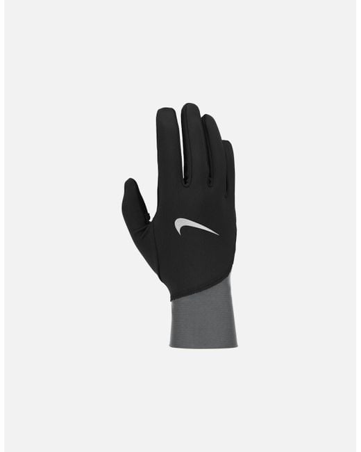Nike Black 2024 Pacer Midweight Running Gloves for men
