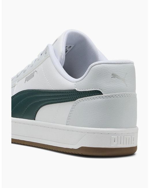 PUMA White Caven 2.0 Low Top Trainers for men