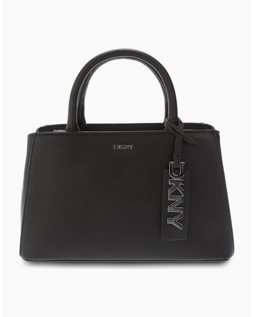 DKNY Black Azalea Satchel