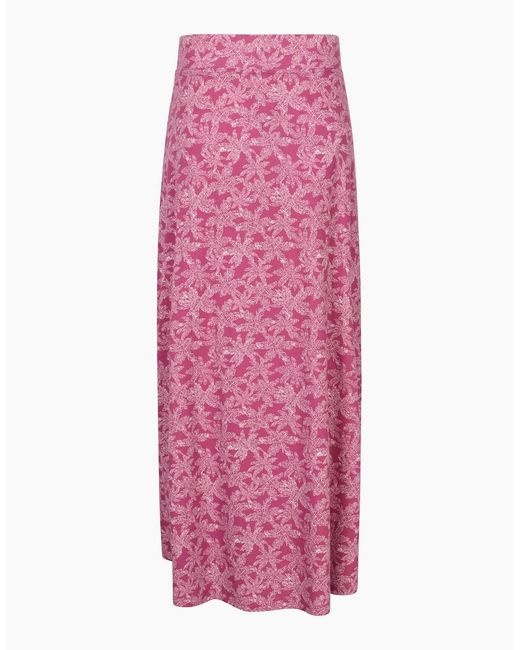 Mountain Warehouse Pink Ladies Shore Jersey Maxi Skirt