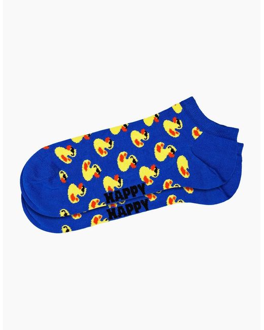 Happy Socks Blue 3-Pack Bikes Low Socks