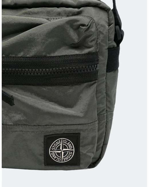 Stone Island White X Body 9200015 Bag for men