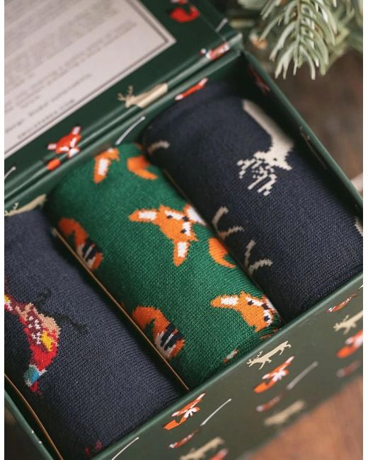 Swole Panda Black Bamboo Sock 3 Pack Gift Set