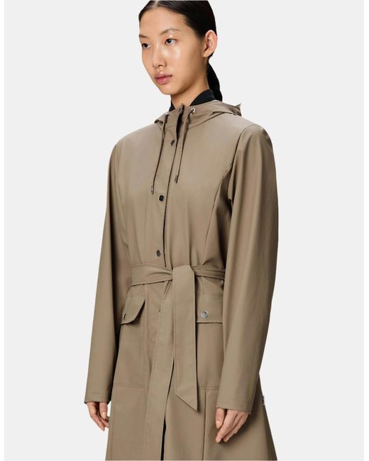 Rains Natural Curve Long Jacket