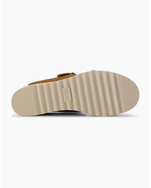 TOMS Brown Diana Open Toe Platform Sandals