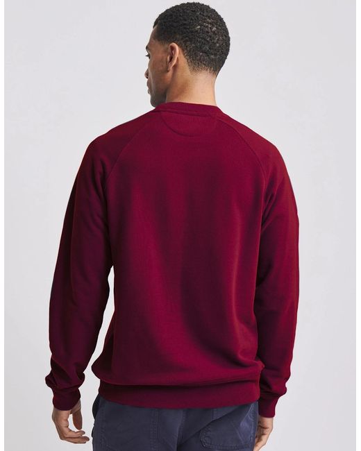 aubi Red Ash Crew Neck for men