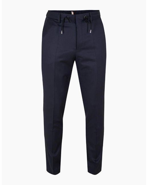 Boss Blue H Genius Ds B1 10236006 01 Straight Leg Trousers for men