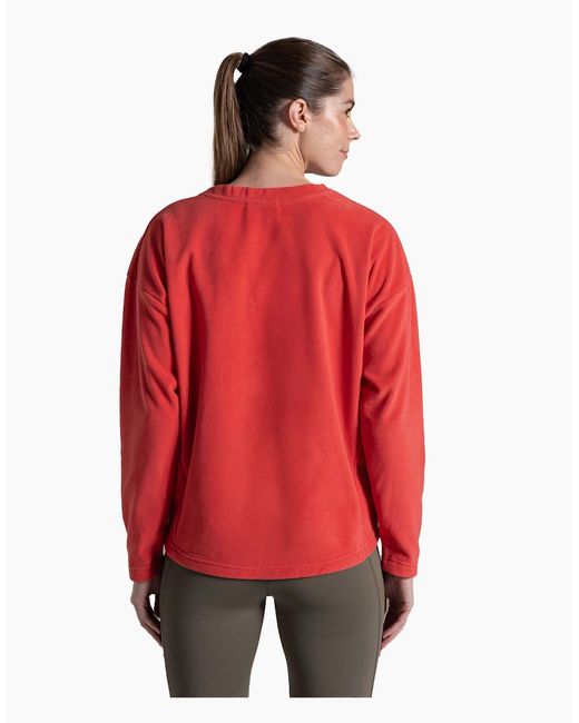 Craghoppers Red Ladies Miska Sweatshirt