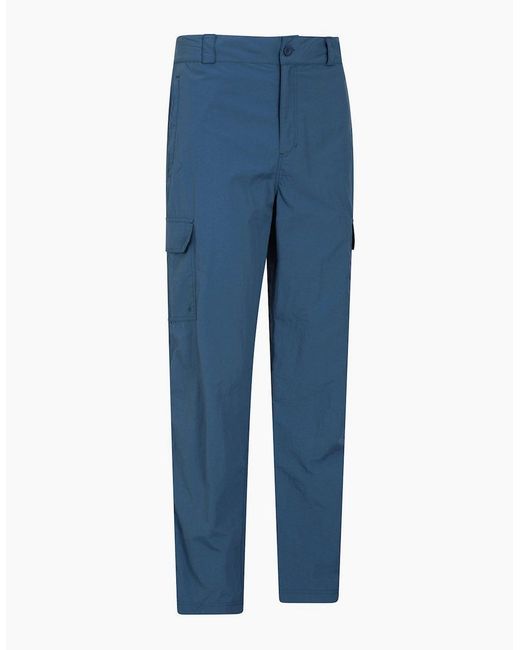Mountain Warehouse Blue Explore Trousers for men