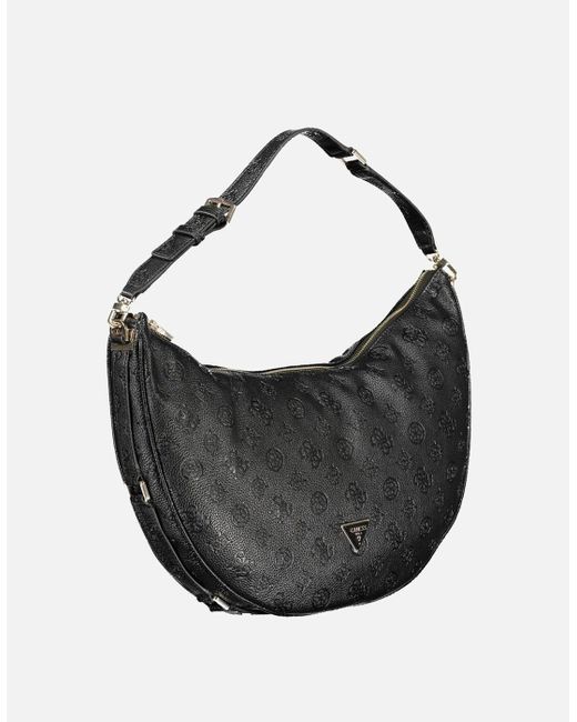 Guess Gray Cresidia Bag With Removable Shoulder Handle