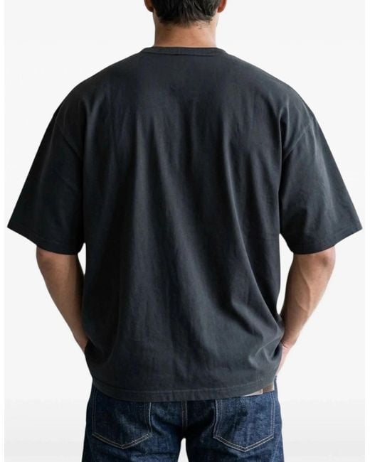 Rhude Black Pit Stop T-Shirt for men