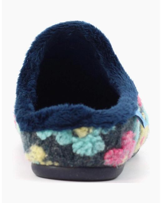 Lunar Blue Dolly Slippers