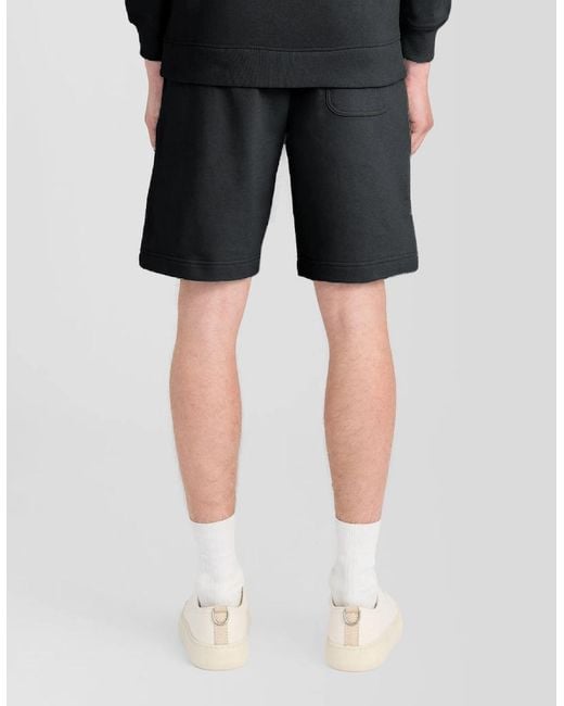 Lyle & Scott Black Everyday Cotton Sweat Shorts for men