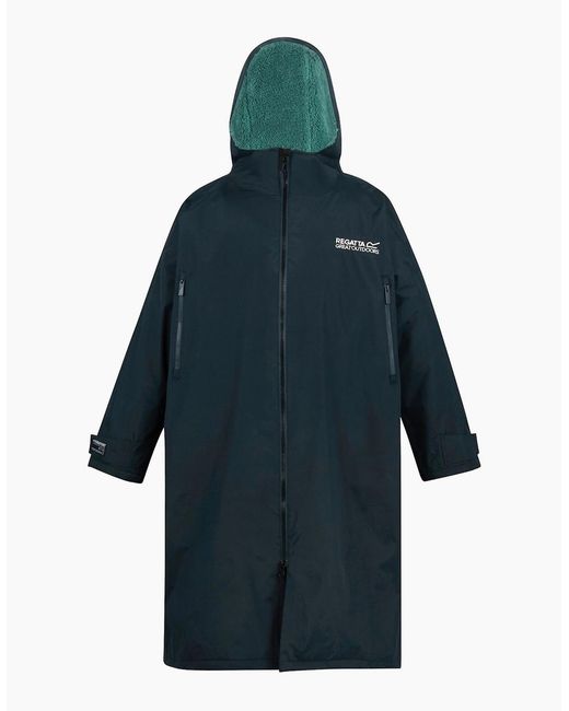 Regatta Blue Adult Spirit Of Adventure Waterproof Changing Robe