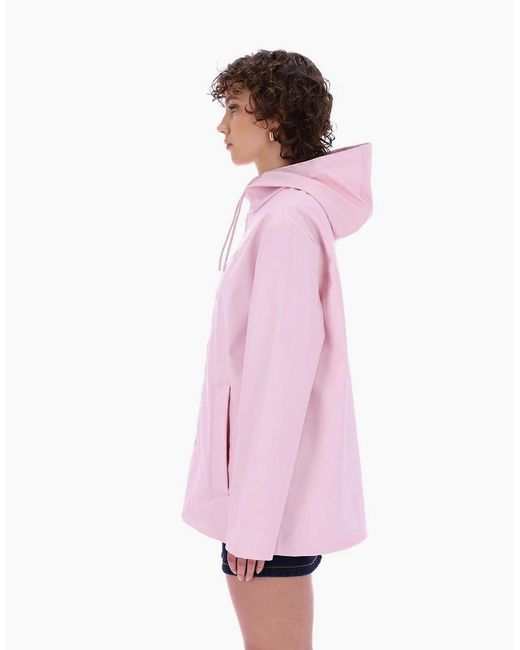Hunter Pink Izzy Hooded Rain Jacket