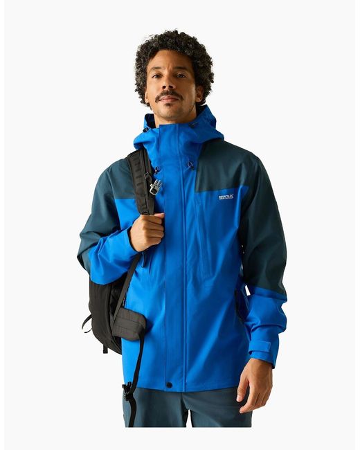 Regatta Blue Freesdale Waterproof Jacket for men