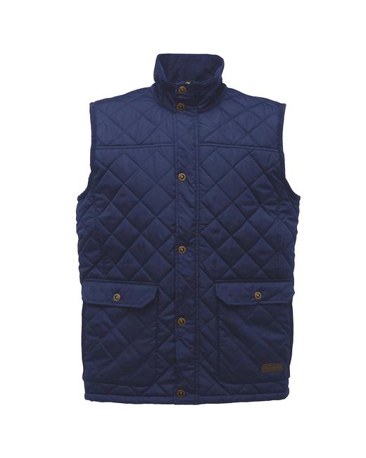 Regatta Blue Tyler Sleeveless Bodywarmer/Gilet for men