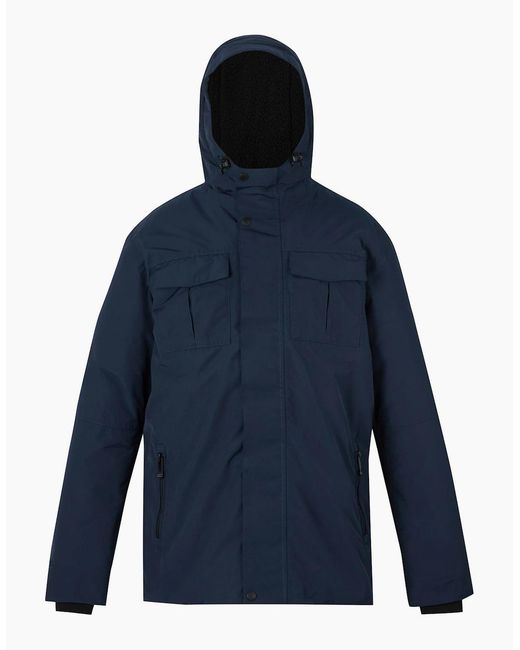 Regatta Blue Eamont Insulated Waterproof Jacket for men