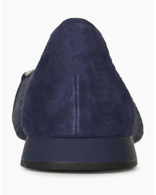 Caprice Blue Tour Ballet Pumps