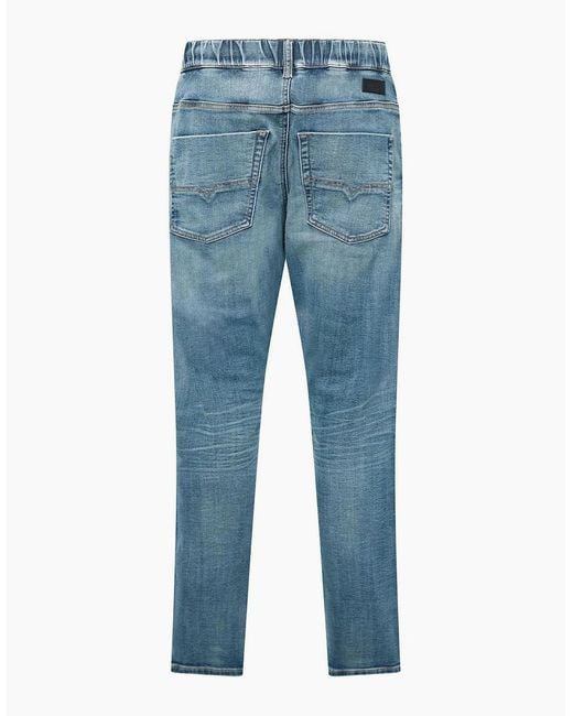 DIESEL Blue Krooley E Ne Tapered Jeans for men