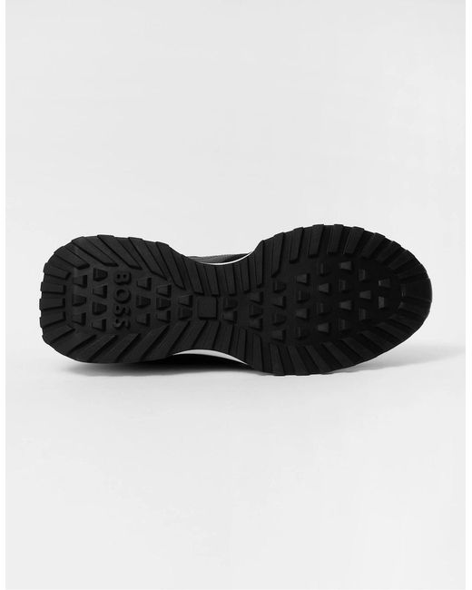 Boss White Boss Jonah Running Style Trainers With Eva Rubber Outsole Nos for men