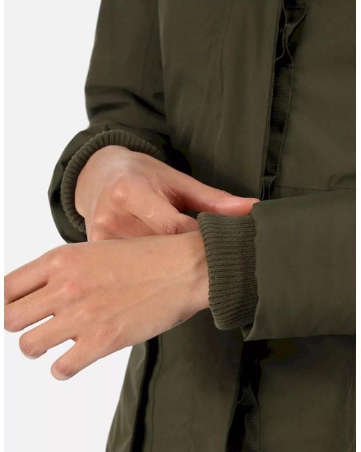 Regatta Green Ladies Yewbank Ii Waterproof Parka