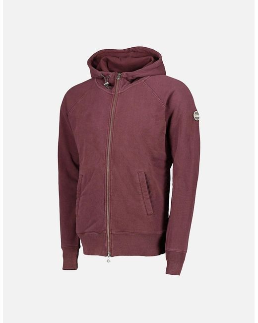 Colmar Purple Hooded Sweatshirt for men