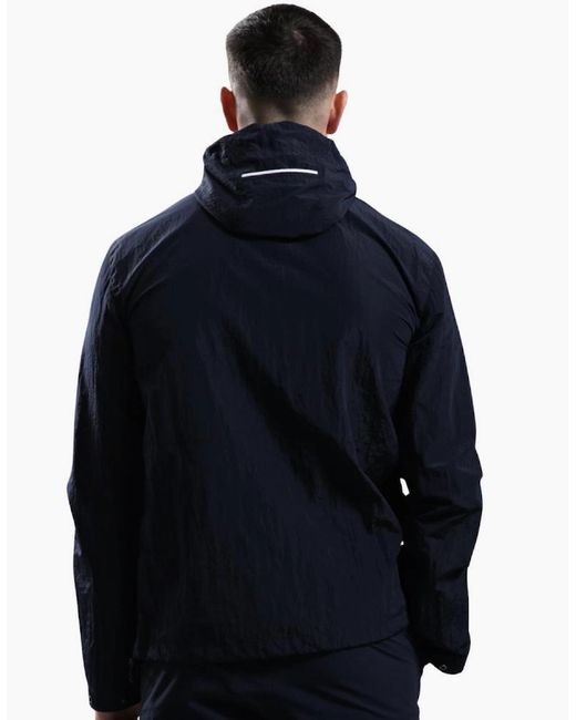 Marshall Artist Blue Sicuro Hooded Overshirt for men