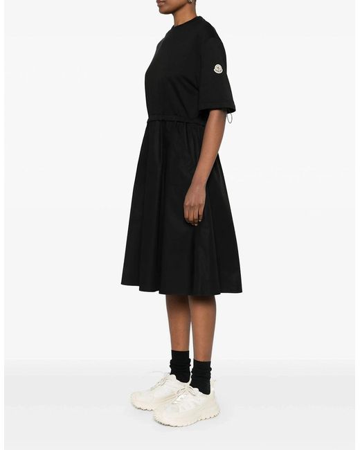 Moncler Black Mid Length Dress