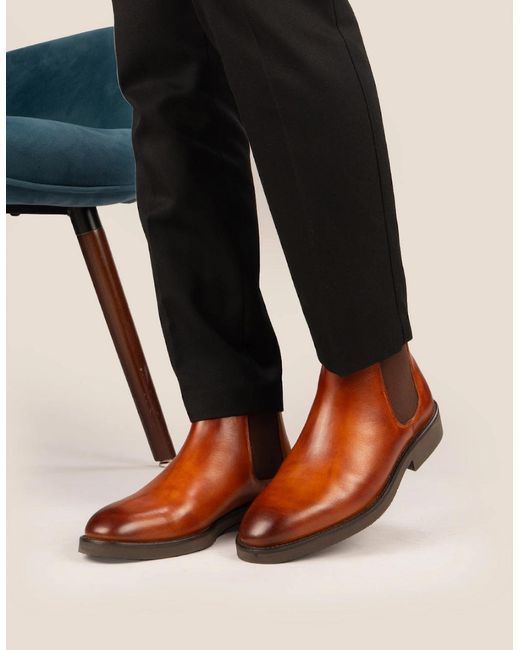 Oswin Hyde Orange Michael Tan for men