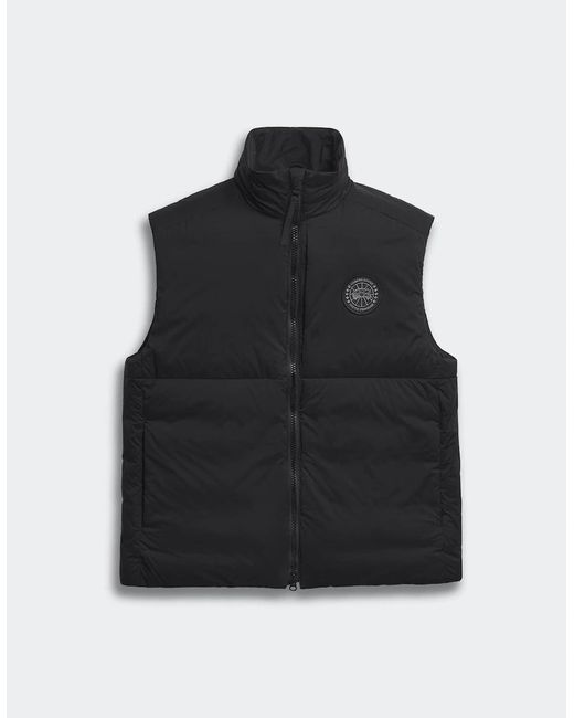Canada Goose Black Lodge Gilet Disc for men
