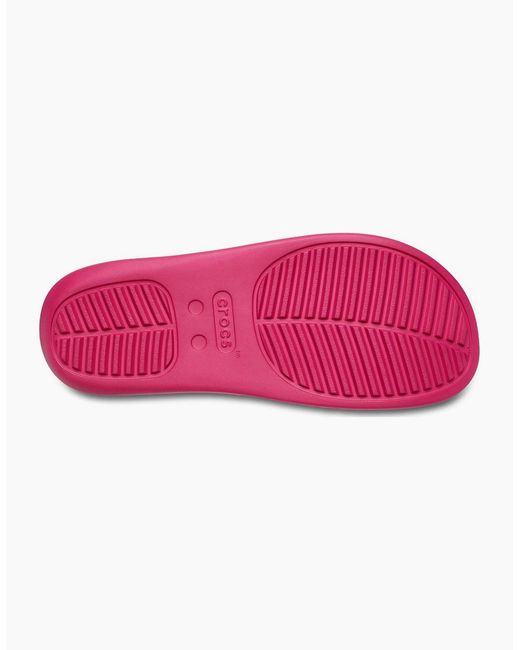 CROCSTM Pink Getaway Platform Synthetic Dragon Fruit Sandals