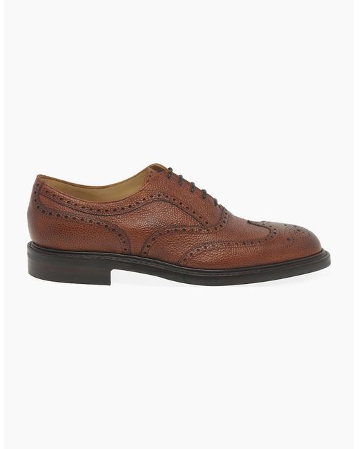 Cheaney Brown Hythe Formal Lace Up Shoes for men