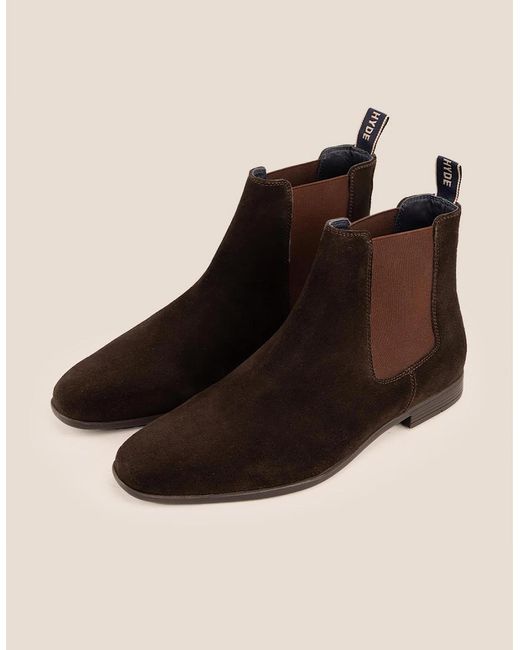 Oswin Hyde Brown Darwin Suede for men