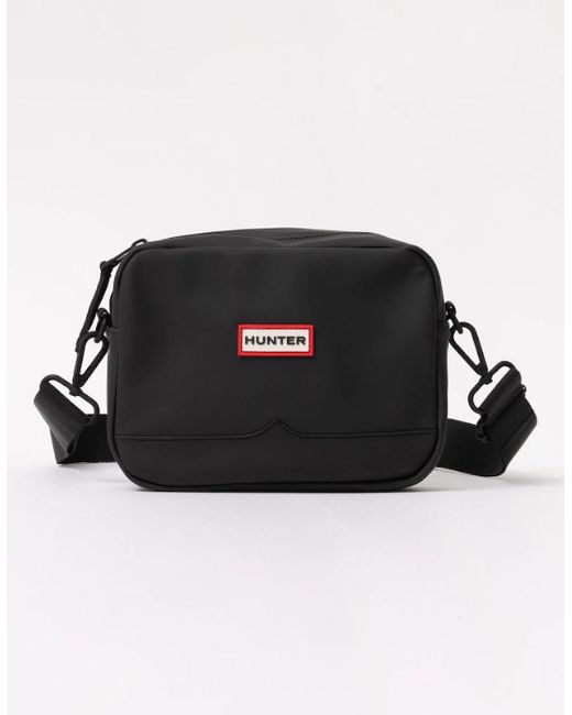 Hunter Black Verny Crossbody Bag for men