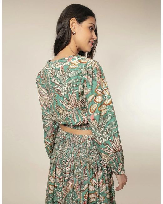 Nooki Design Green Lesanne Top