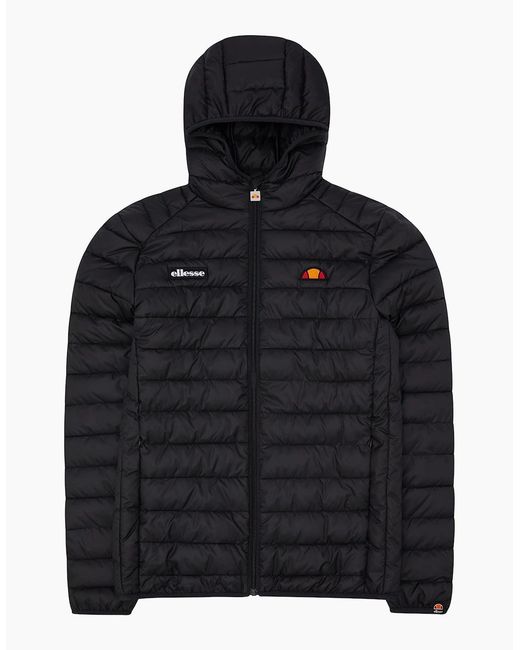 Ellesse Black Lombardy Padded Jacket for men