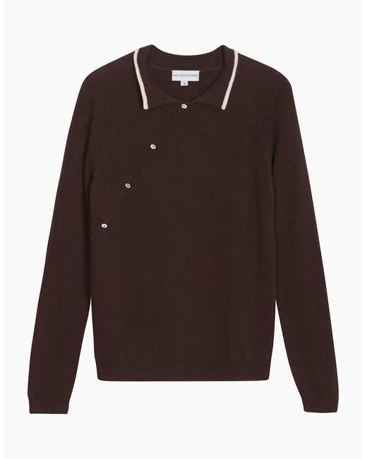 No Emotions UK Brown The Freddie Polo