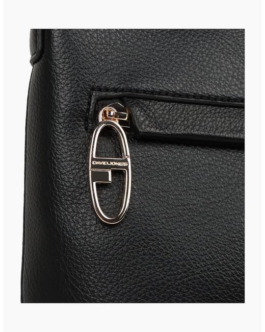 David Jones White Normandy Messenger Bag