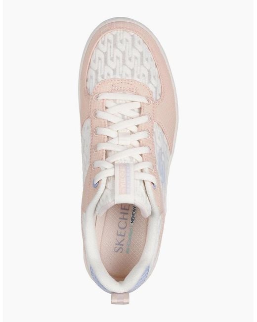 Skechers White Sprtcourt92