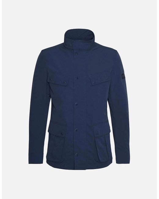 Barbour Blue Modern Showerproof Duke Jacket Ny71 for men