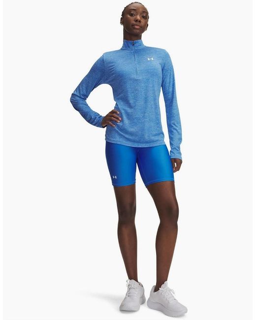 Under Armour Blue Tech Bike Shorts