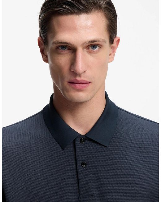 Boss Blue Boss H Parlay Polo Shirt 405 Dark for men