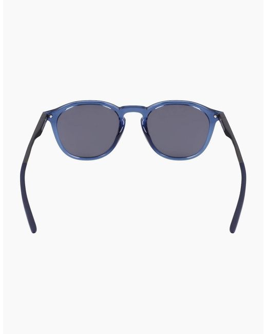 Nike Blue Rd Wayfarer Sunglasses for men