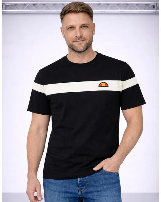 Ellesse Black Caserio T-Shirt//Off for men