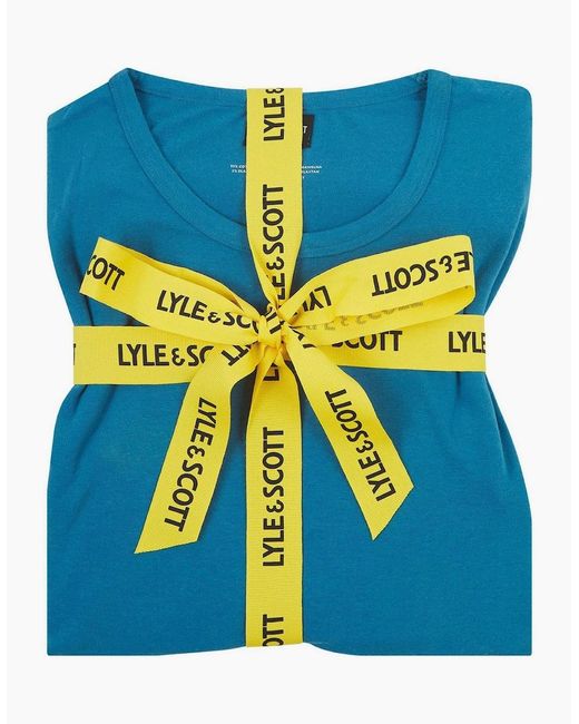 Lyle & Scott Blue Charlie Loungewear Set for men