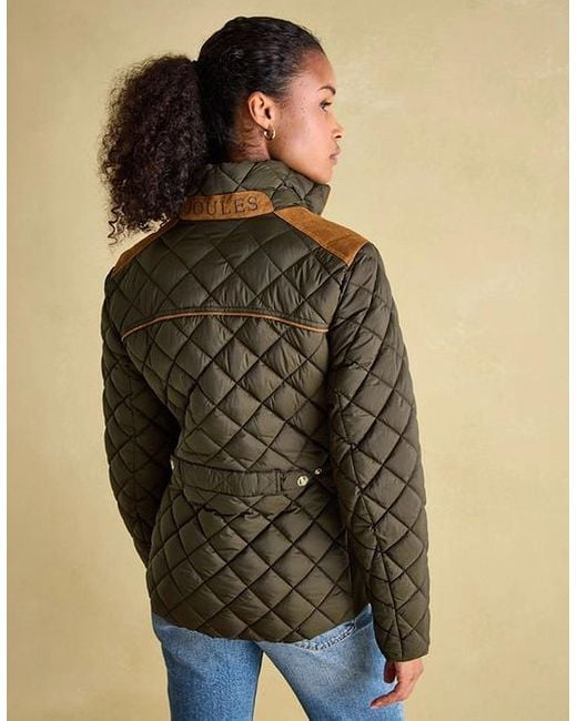 Joules Green Braemar Luxe Jacket Coat Heritage