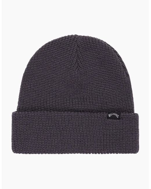Billabong Blue Arcade Cuff Beanie for men